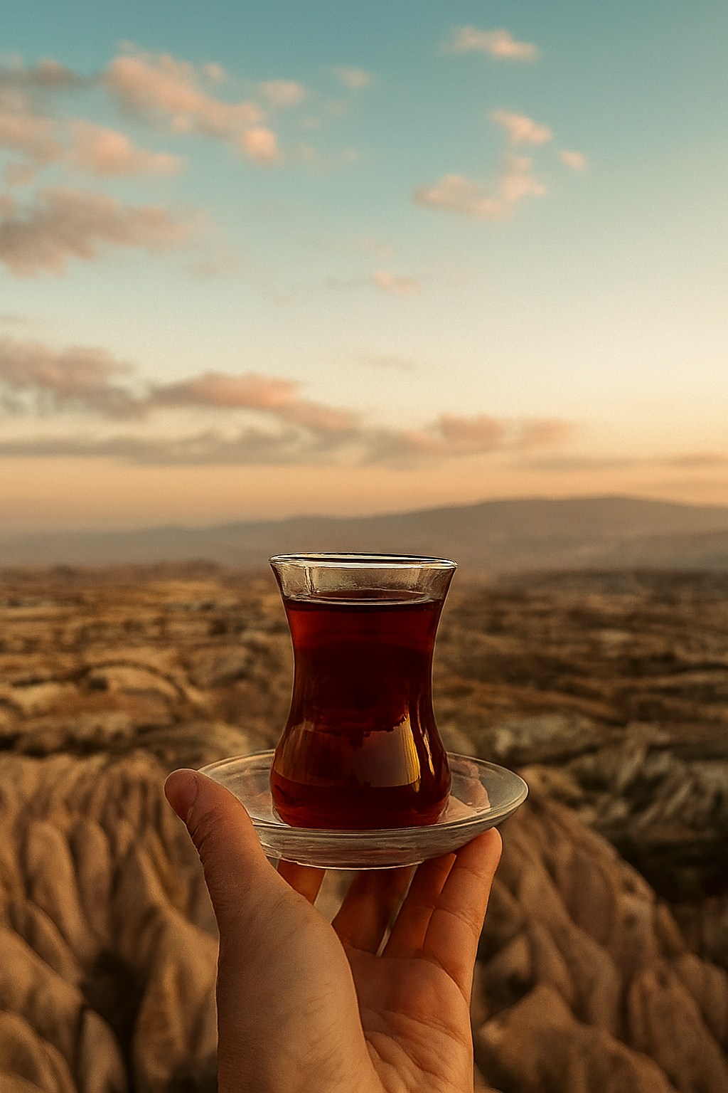 ELİMDE ÇAY BARDAĞI, KARŞIMDA KAİNAT- DİLEK DEMİR DURDU