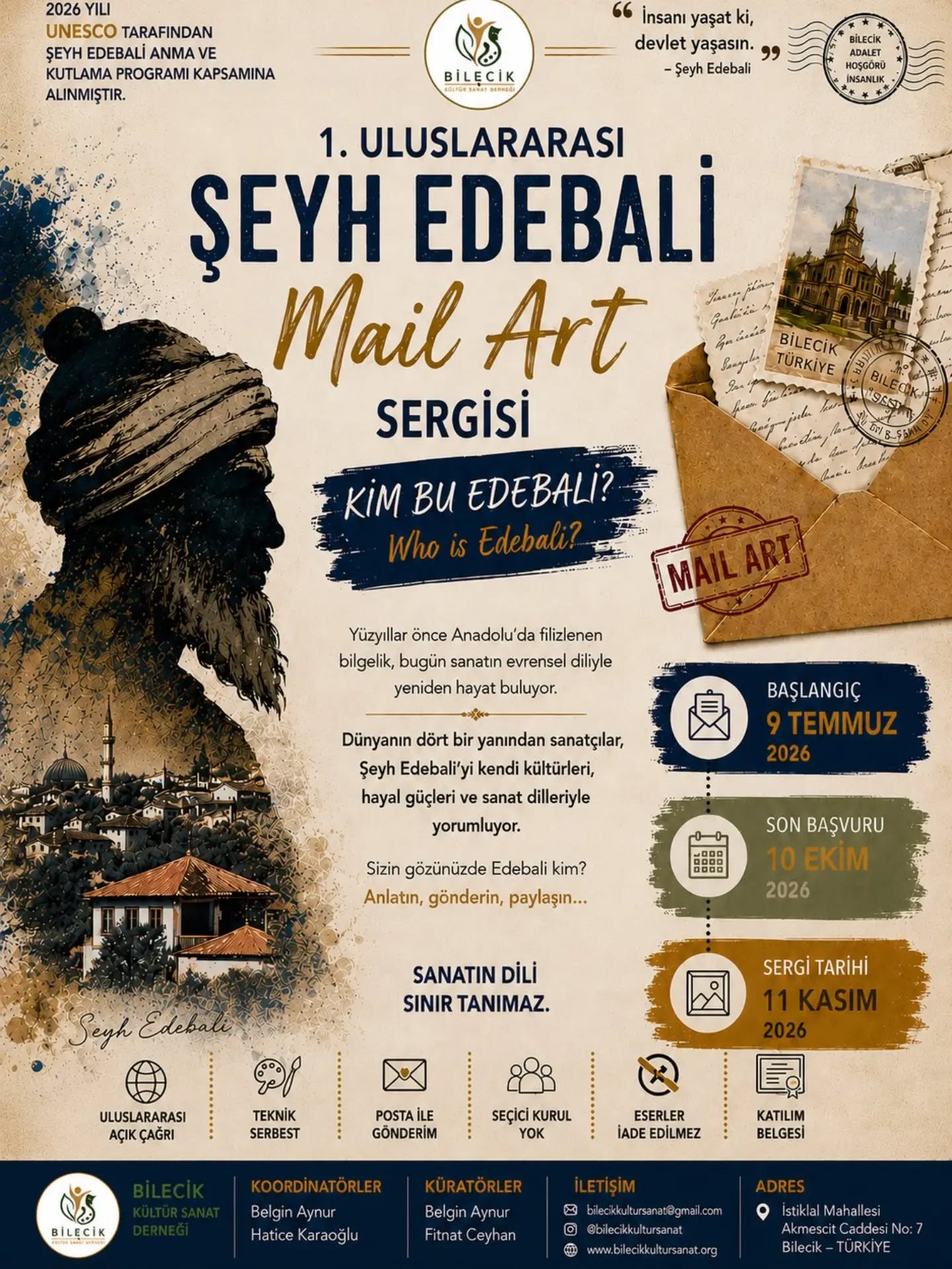 KİM BU EDEBALİ?-BİLECİK KÜLTÜR SANAT DERNEĞİ